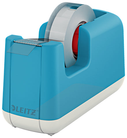 Leitz Cosy Tischabroller – für Klebeband bis 19 mm × 33 m, inkl. 1 Rolle, Metallmesser