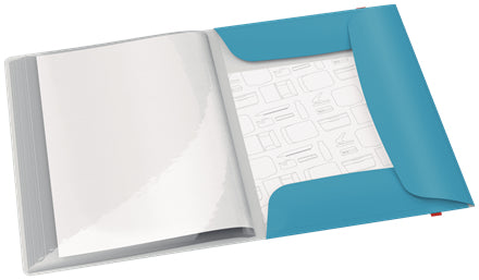 Leitz Cosy Sichtbuch A4, 20 Hüllen, PP, matt, blau