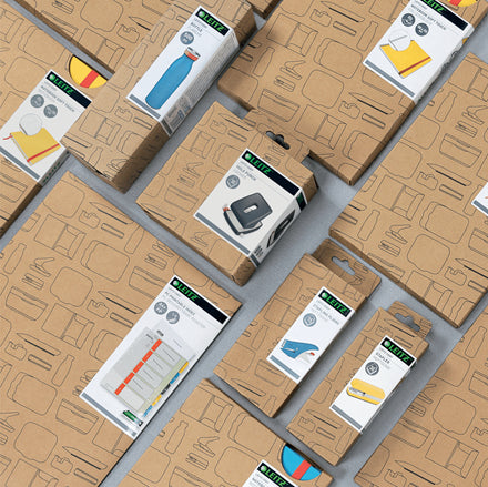 Leitz Cosy – Briefkorb für A4, 3 Fächer, Kunststoff, Gelb, 274 × 120 × 456 mm