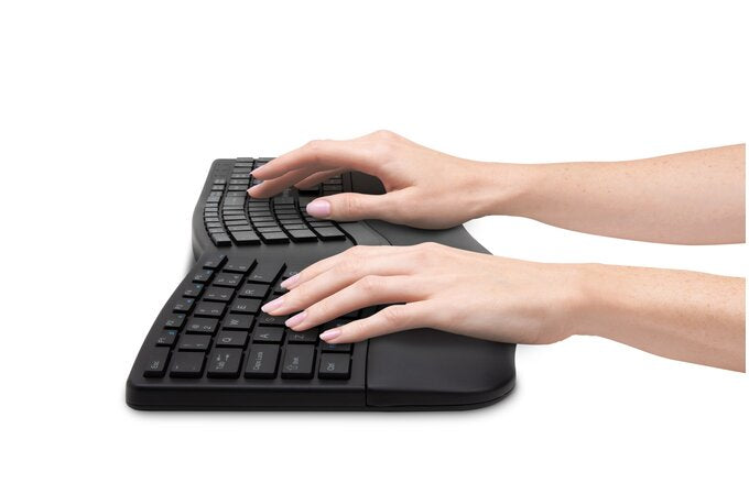 Kensington Profit Ergo – Tastatur, kabellos (Bluetooth), FR-Layout (FR), ergonomisch