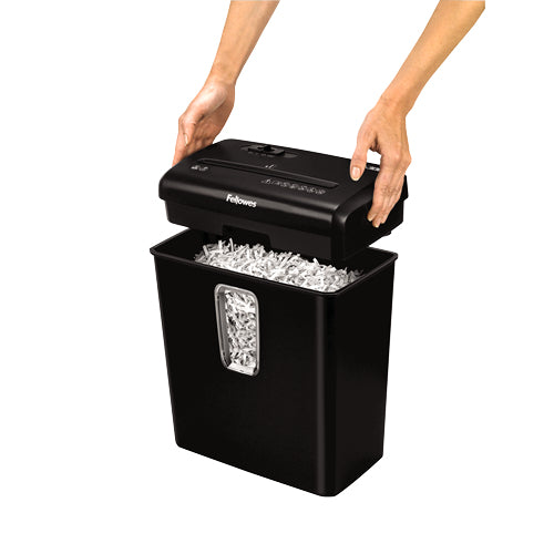 Fellowes P-30C – Aktenvernichter, DIN P-4, Partikelschnitt 4 × 34 mm, 6 Blatt, 15 l
