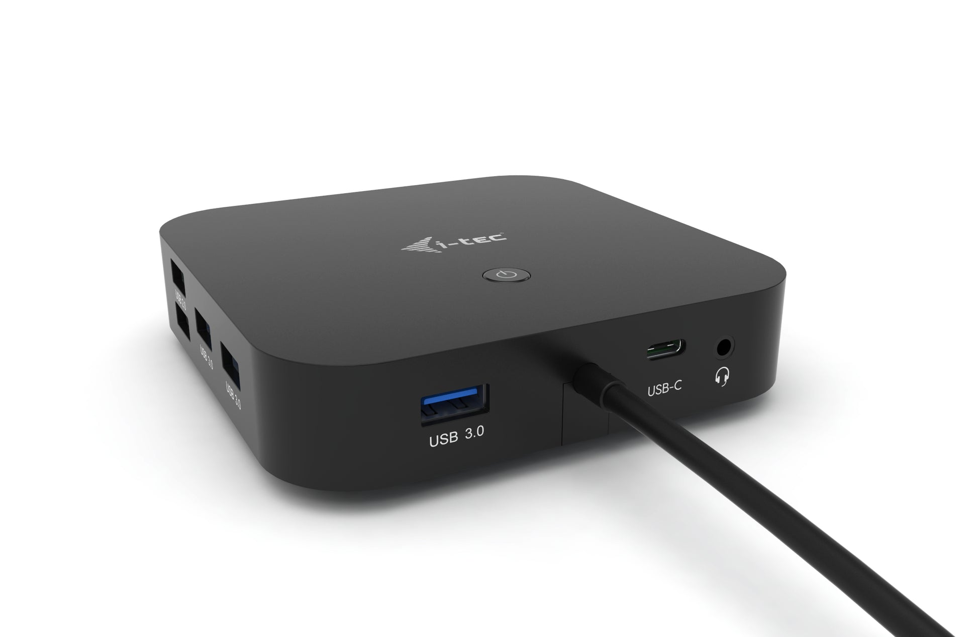 i-tec Dockingstation – USB-C, 2× DP, 5× USB-A, 100 W PD, GbE, 3,5 mm Audio, für Windows/Mac/Linux