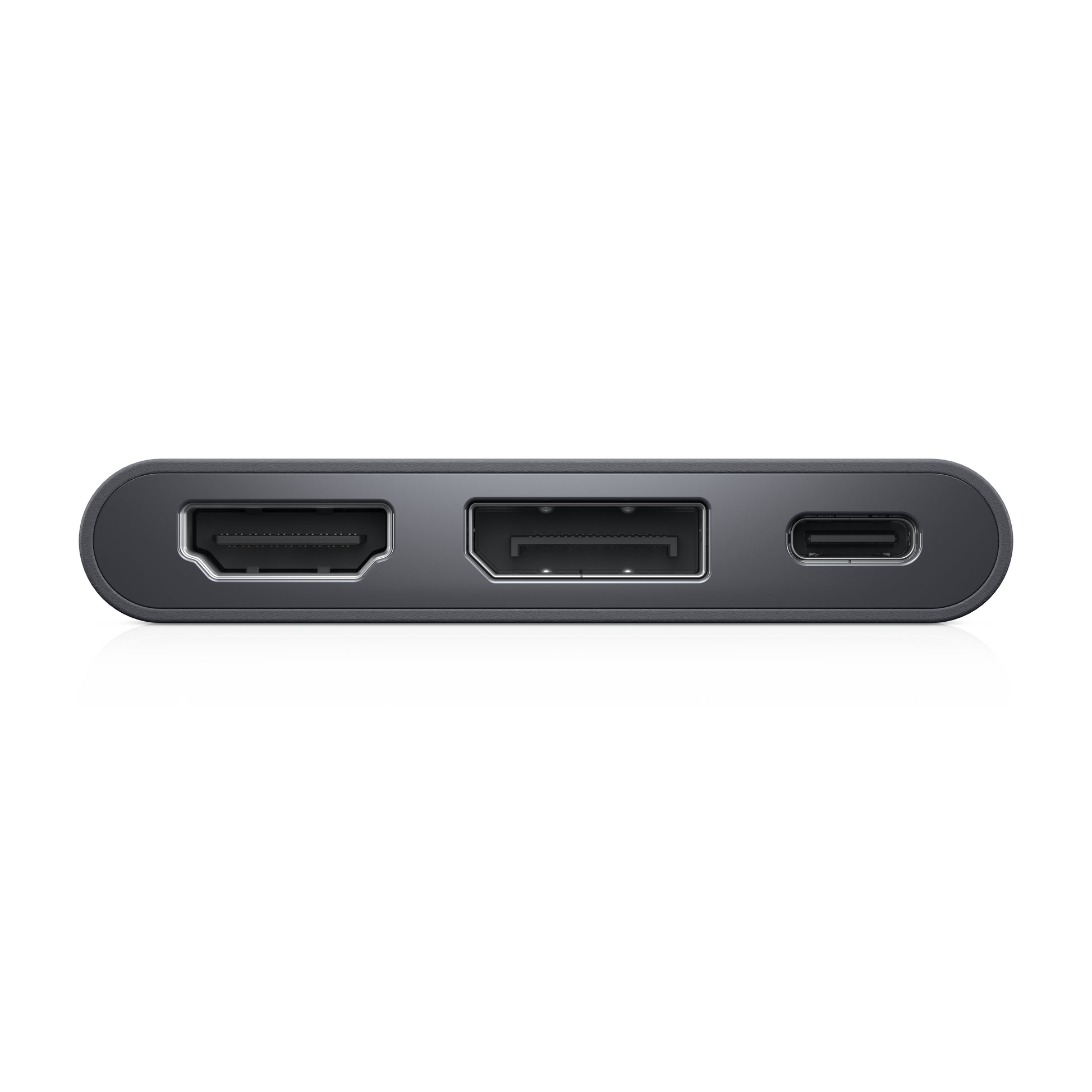 DELL 492-BCTU Adapter USB-C zu HDMI/DisplayPort – 4K (3840 × 2160), USB 3.2 Gen 2, Schwarz