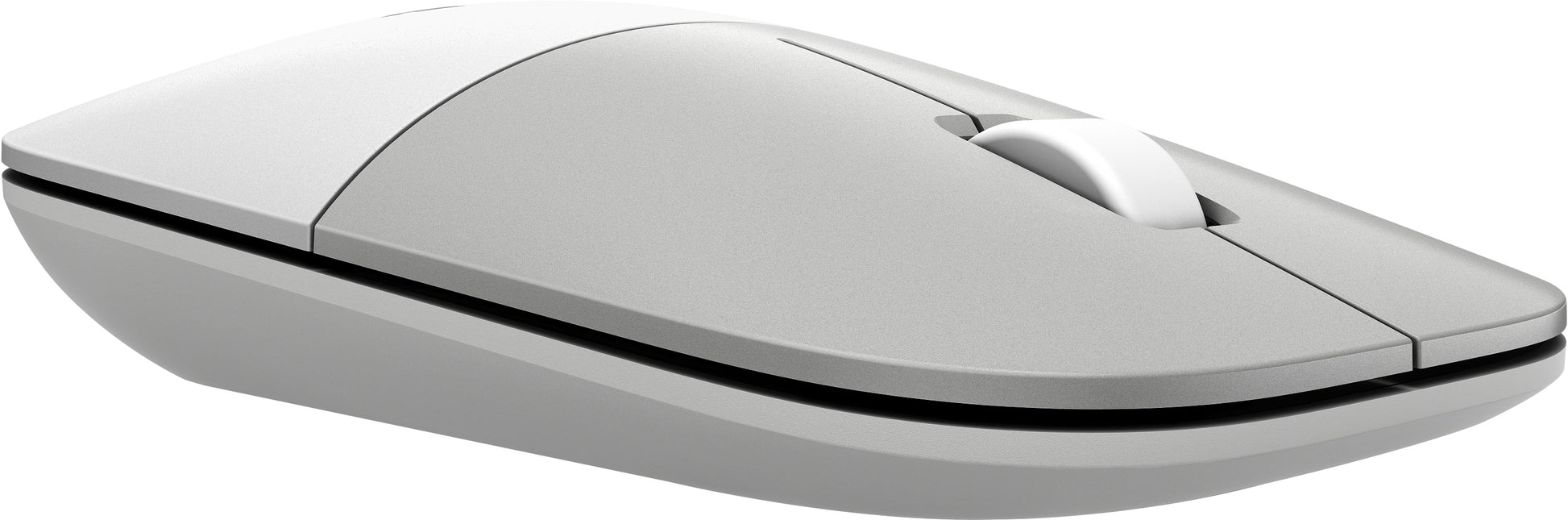 HP Z3700 Ceramic – Maus – Kabellos (2,4 GHz), 1200 DPI, beidhändig, Silber/Weiss