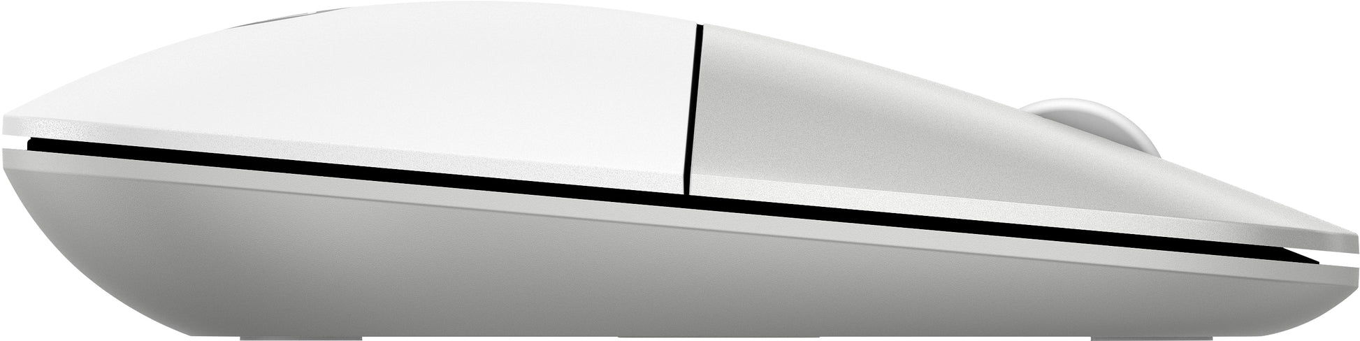 HP Z3700 Ceramic – Maus – Kabellos (2,4 GHz), 1200 DPI, beidhändig, Silber/Weiss