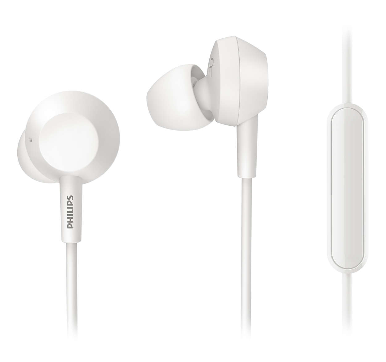 Philips TAE4105WT/00 – In-Ear Headset – Kabelgebunden – Weiss