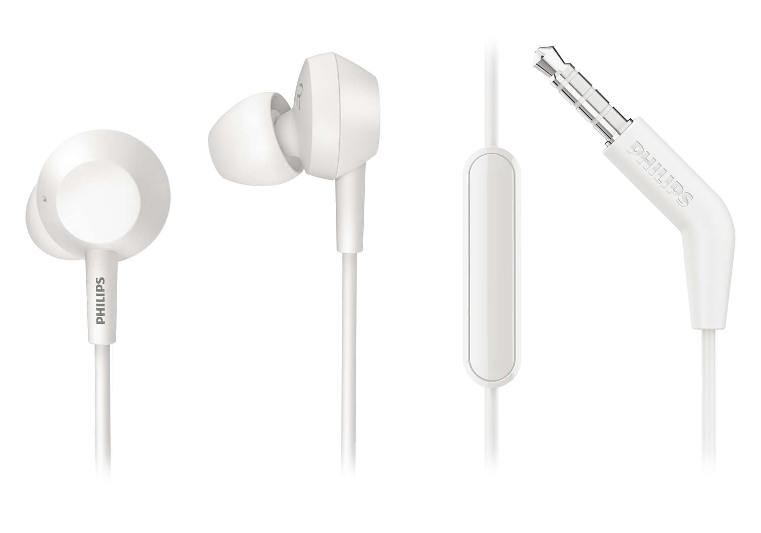 Philips TAE4105WT/00 – In-Ear Headset – Kabelgebunden – Weiss