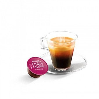 Nescafé Dolce Gusto Kaffeekapseln Espresso – für Dolce Gusto – Intensität 5 – 30 Kapseln