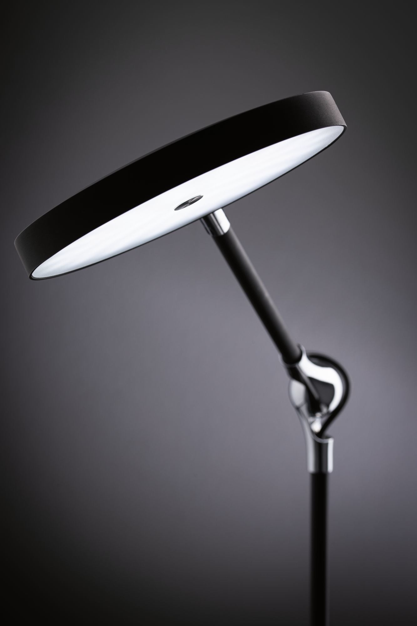Paulmann Numis Tischleuchte – 18 × 43 × 44 cm, 1100 lm, 11 W, 2700–6500 K, dimmbar, schwarz, Touch, QI
