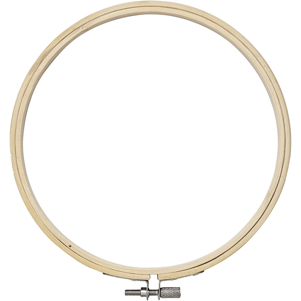 Creativ Company Runder Strickrahmen Ø 15 cm – Holz