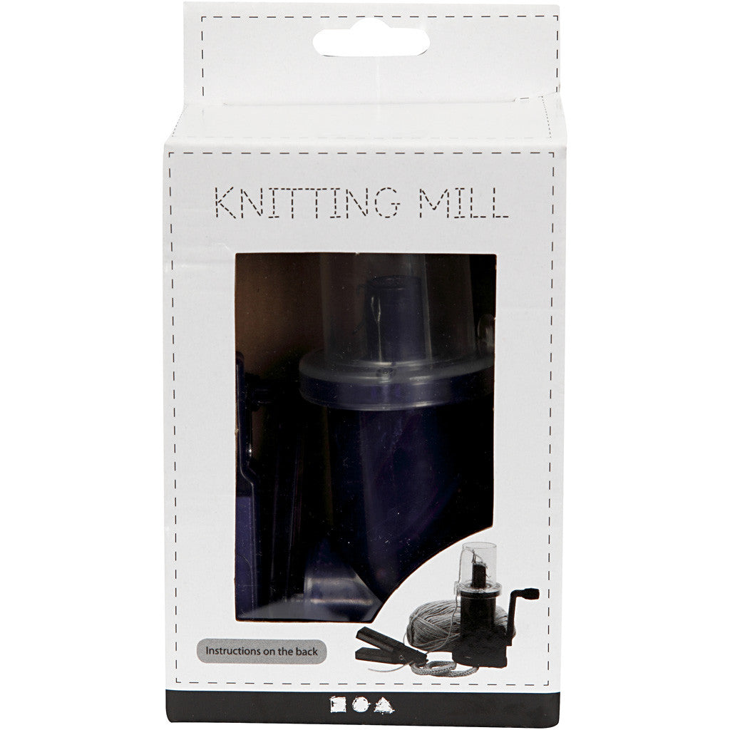 Creativ Company Strickmühle Violett – Nadeln 2,5 mm, 3,5 mm, 5,5 cm×13,5 cm, 1 Stk.