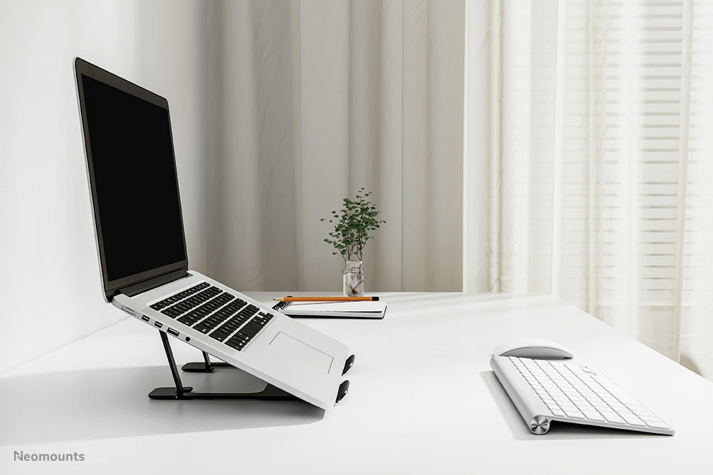 Neomounts Laptop-Ständer für iPad Pro 12,9" (4. Gen.) – bis 17", höhenverstellbar, bis 5 kg – Grau