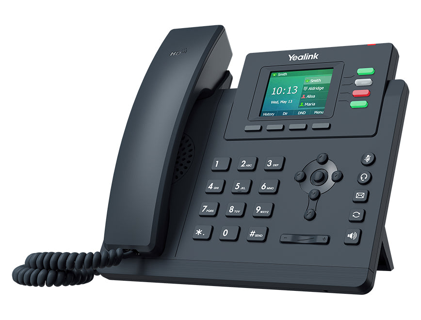 Yealink T33G – IP-Telefon, PoE, 4 SIP-Konten, Grau