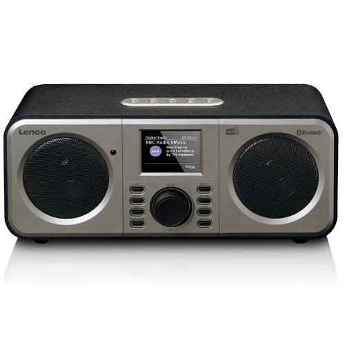 Lenco DAR-030 – DAB+/UKW-Tischradio, Bluetooth – Schwarz