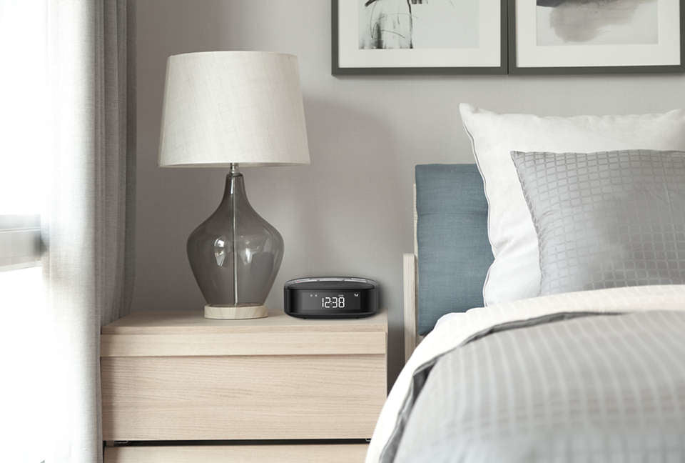 Philips TAR3505/12 – Radiowecker – DAB+, Netzbetrieb – Schwarz