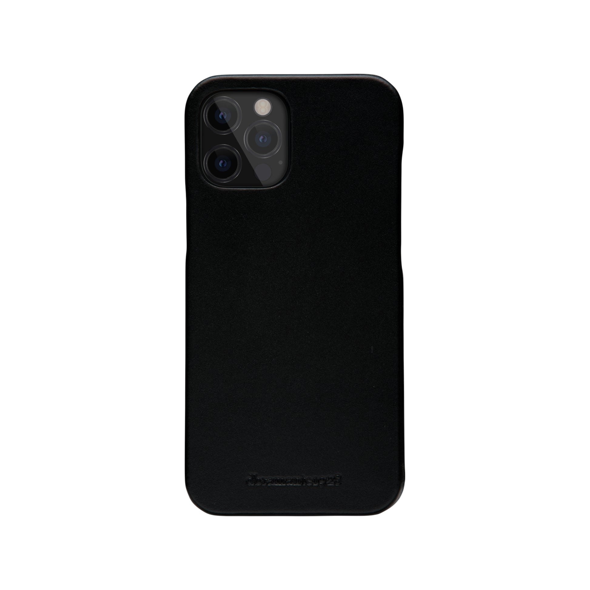 dbramante1928 Lynge Wallethülle – für Apple iPhone 12/12 Pro, 3 Kartenfächer, Leder, Schwarz