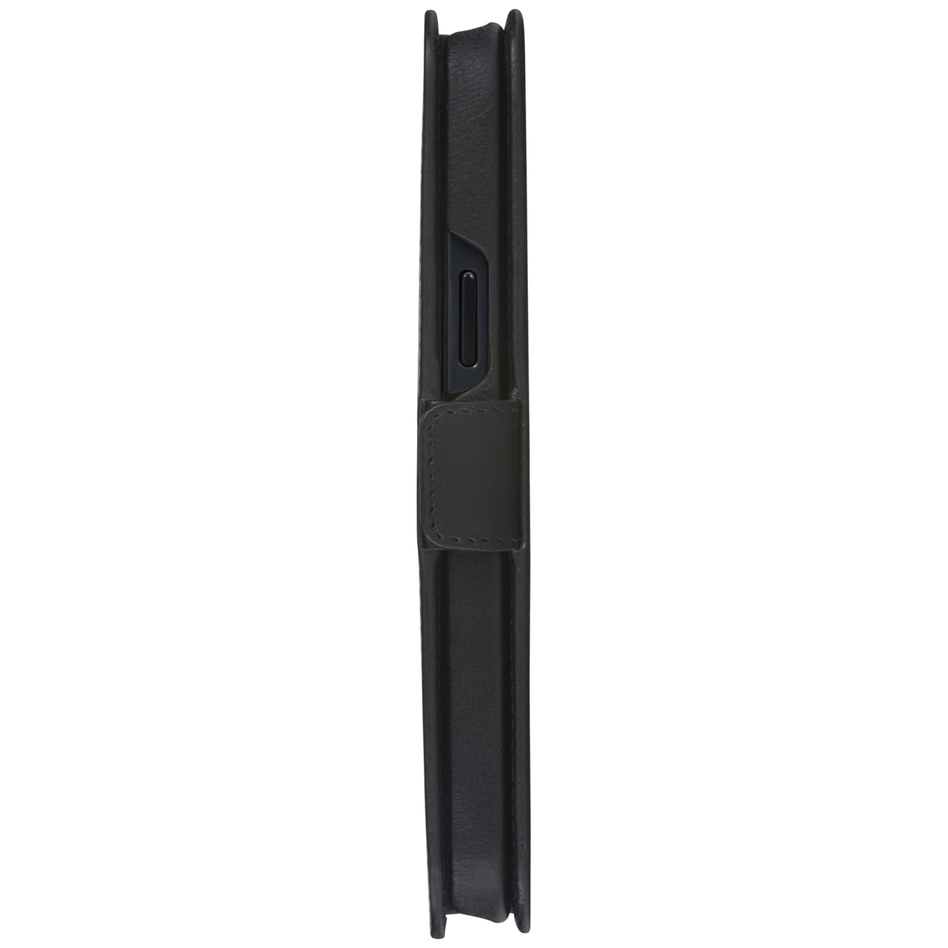 dbramante1928 Lynge Wallethülle – für Apple iPhone 12/12 Pro, 3 Kartenfächer, Leder, Schwarz