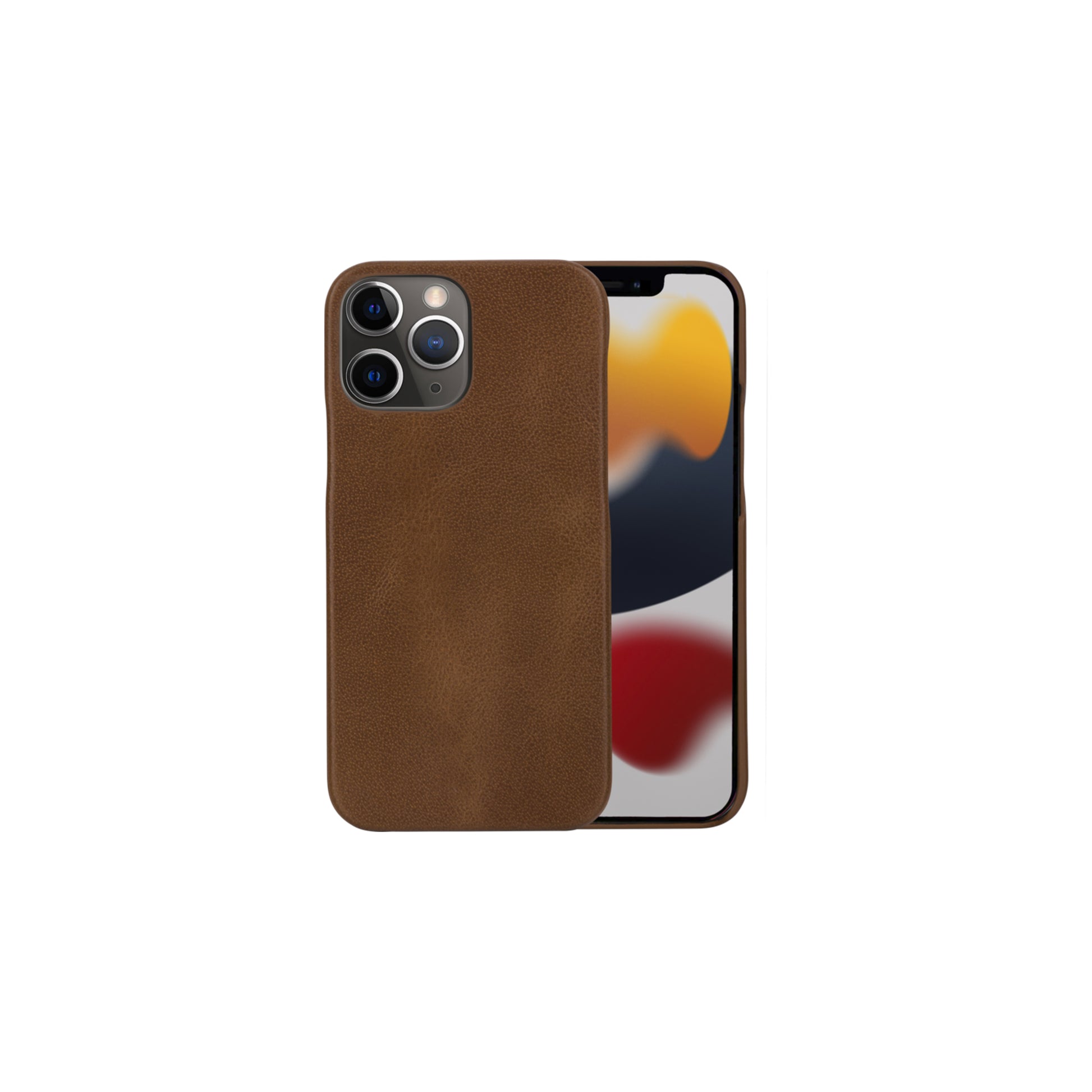 dbramante1928 Lynge Wallethülle – für Apple iPhone 12/12 Pro, 3 Kartenfächer, Leder, Beige, Magnetverschluss