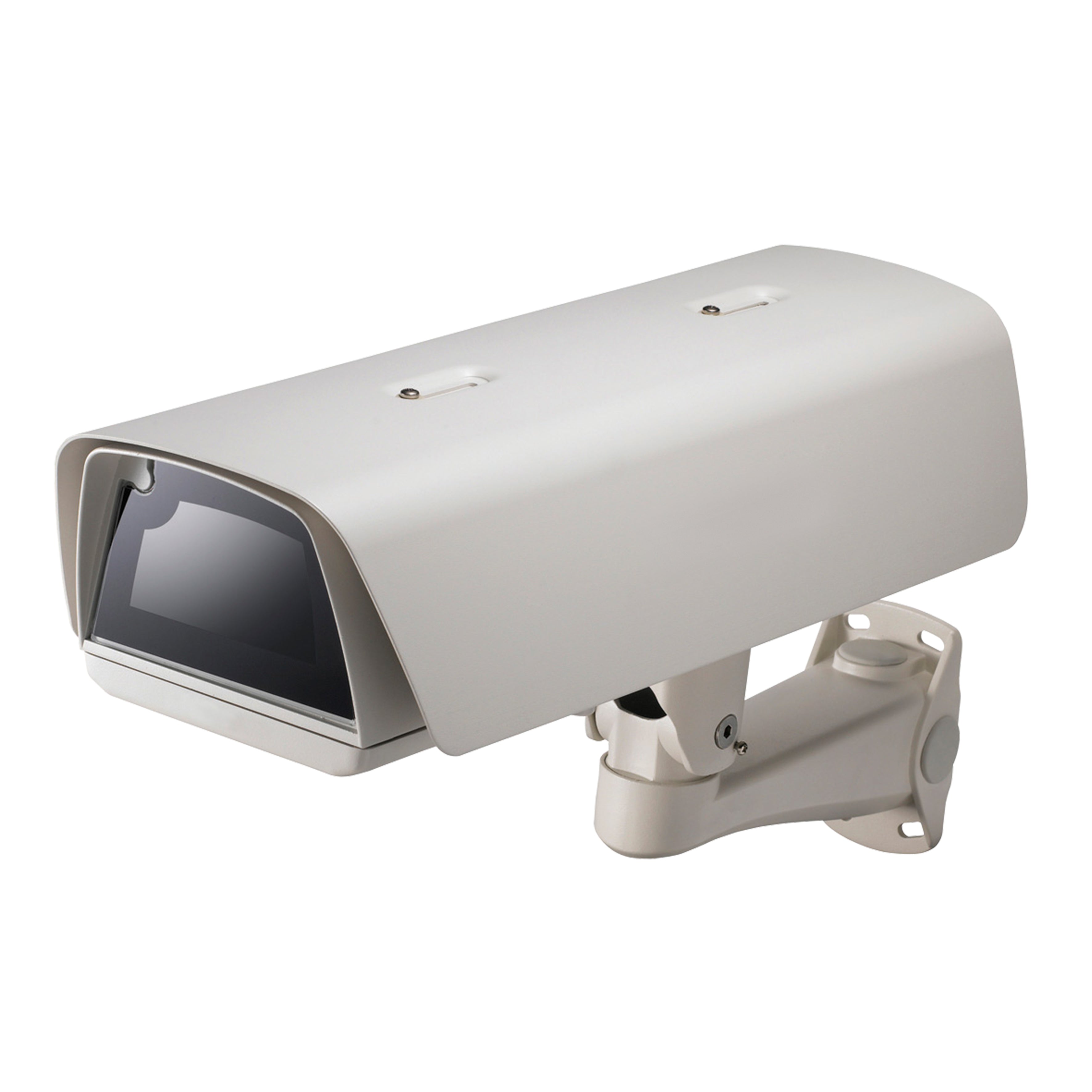 Hanwha SHB-4301HP Wetterschutzgehäuse – Heizung, 12 V, für SNB-6005, SNB-6004X, NB-8000X und andere, Elfenbein