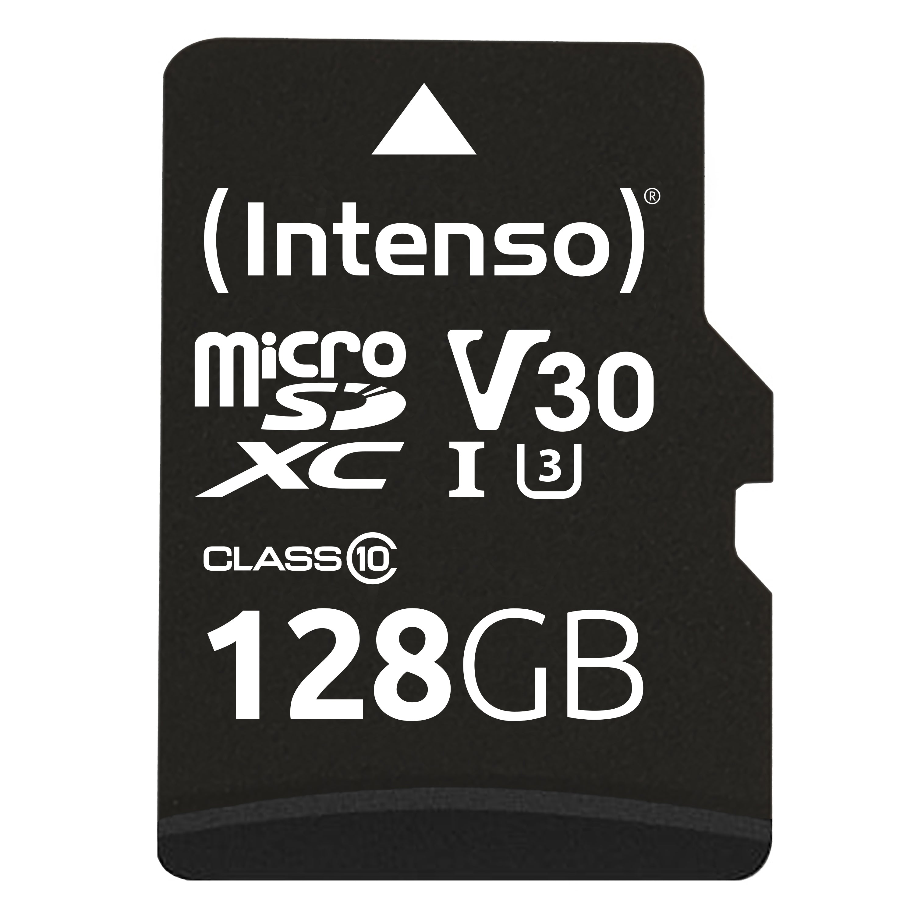 Intenso microSDXC 128 GB – UHS-I, Klasse 10, U3, V30, 100/45 MB/s, inkl. SD-Adapter, 1er Pack