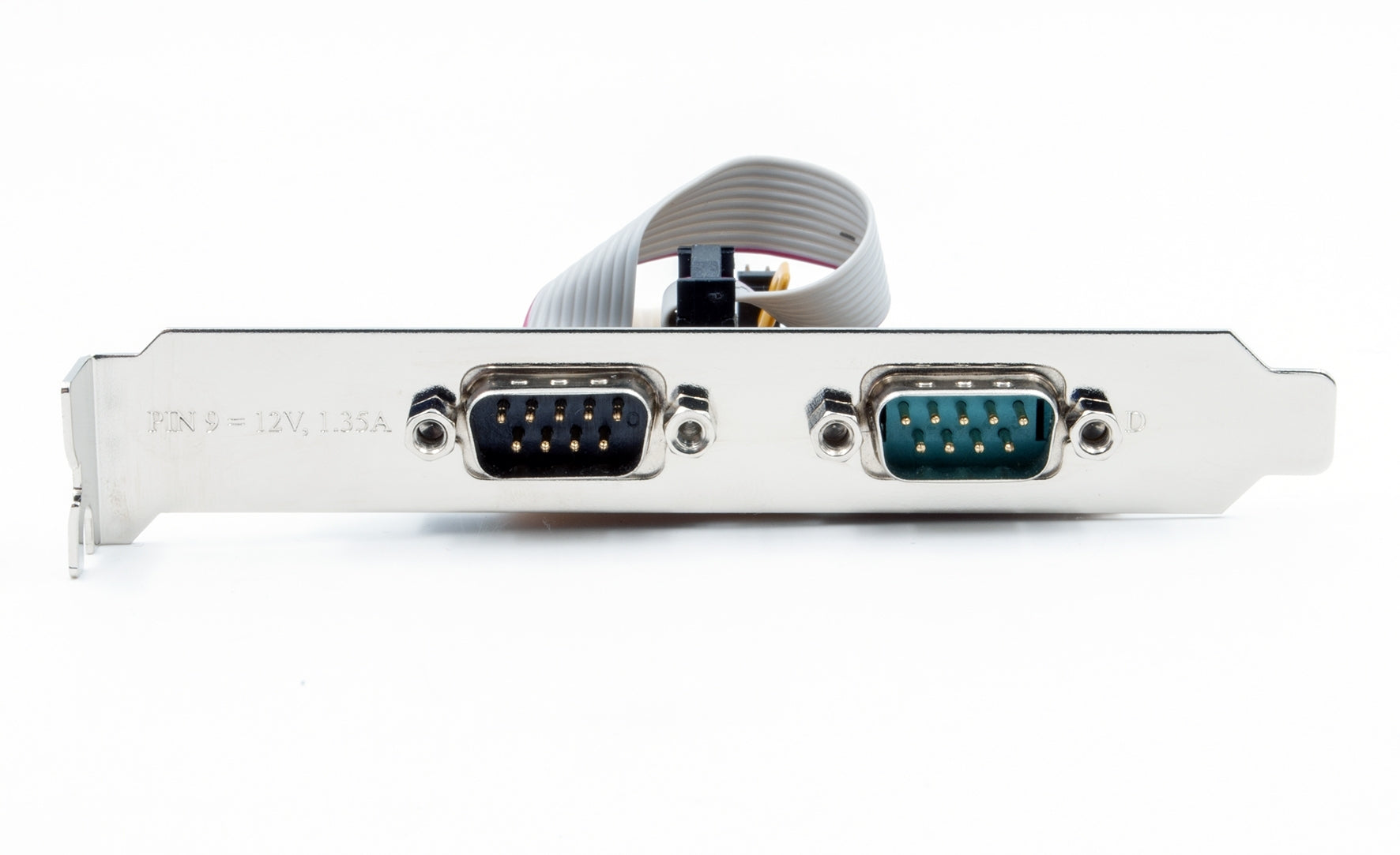 EXSYS EX-44082 PCIe x1 Karte – 2× RS-232 (DB-9), bis 921,6 Kbit/s – Low-Profile – für PC/Server