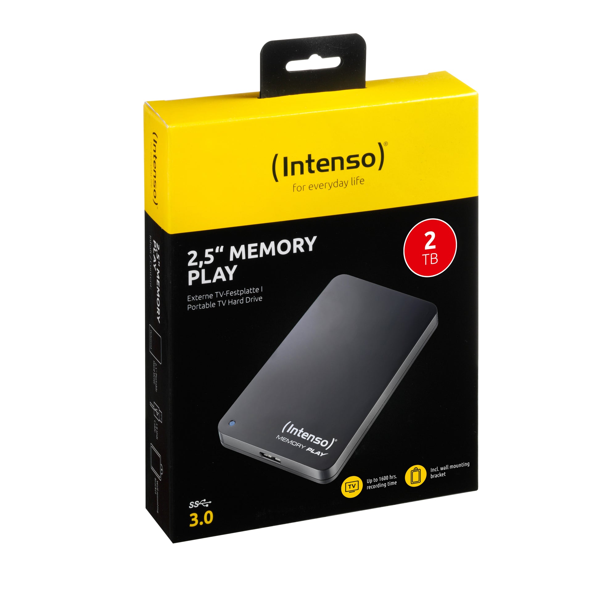 Intenso Memory Play 2 TB – 2,5" externe HDD, Micro-USB B