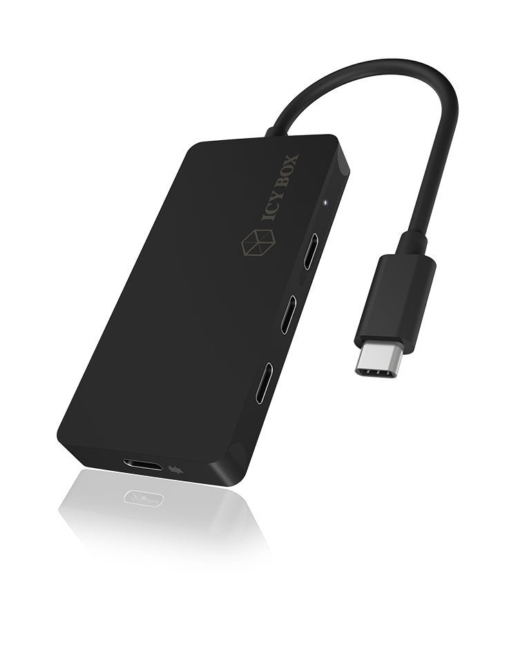 ICY BOX IB-HUB1429-CPD USB-Hub – USB-C, 4× USB-C, 100 W PD, für Windows/Mac