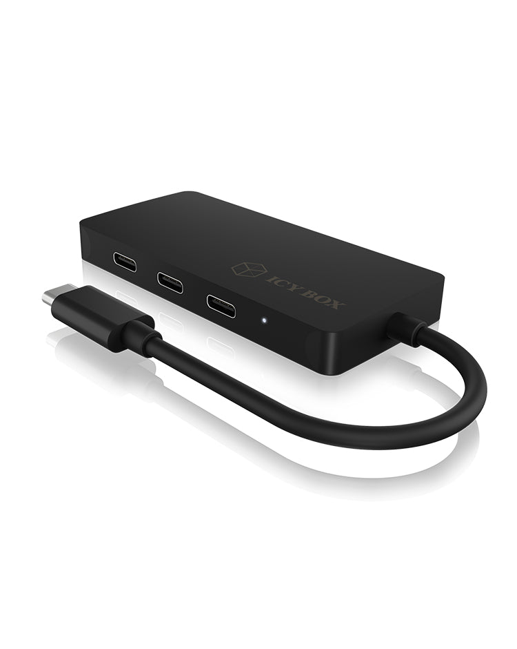ICY BOX IB-HUB1429-CPD USB-Hub – USB-C, 4× USB-C, 100 W PD, für Windows/Mac