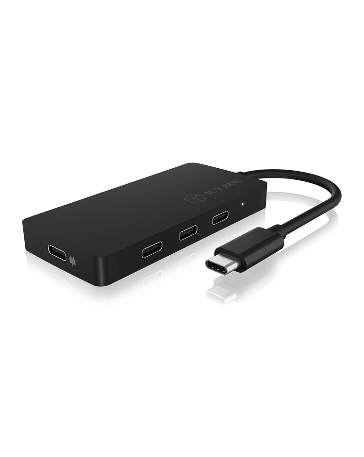 ICY BOX IB-HUB1429-CPD USB-Hub – USB-C, 4× USB-C, 100 W PD, für Windows/Mac