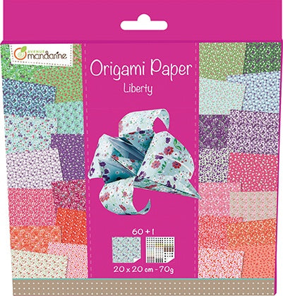 Avenue Mandarine Origami Papier – sortiert – 200 × 200 mm, 60 Blätter