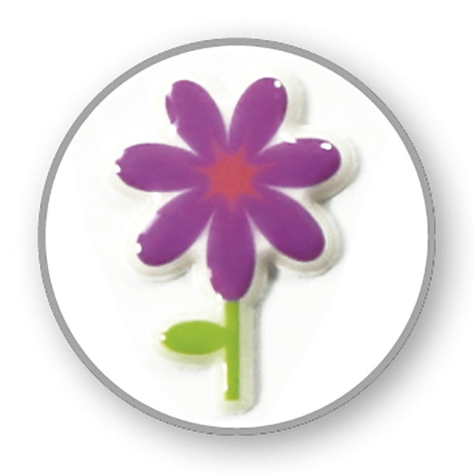 Clairefontaine Sticker, Blumen, Mehrfarbig, 1 Bogen, 7,5 × 12 cm
