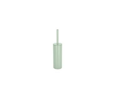 Spirella WC-Bürstenset – Kunststoff, Stahl, Hellgrün, Bodenstehend, mit Deckel, H 40 cm, Ø 9,5 cm