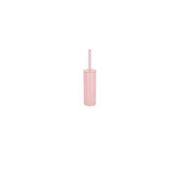 Spirella WC-Bürste mit Halter – Ø9,5×40 cm, Stahl, freistehend, Rosa matt