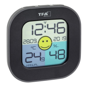 TFA-Dostmann TFA Dostmann FUN – Thermo-/Hygrometer, Digitalanzeige, 2× AAA – schwarz