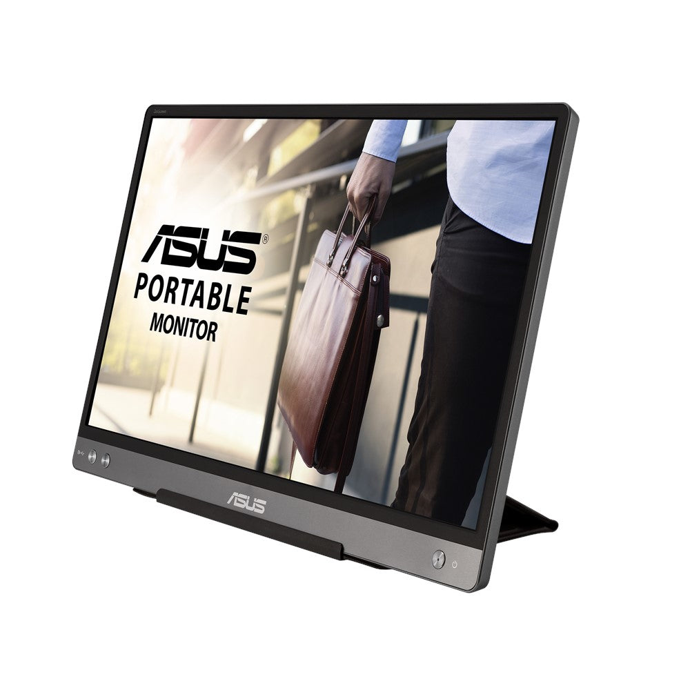 ASUS ZenScreen MB14AC – Portabler Monitor, 14", 1920 × 1080 (Full HD), USB, Grau