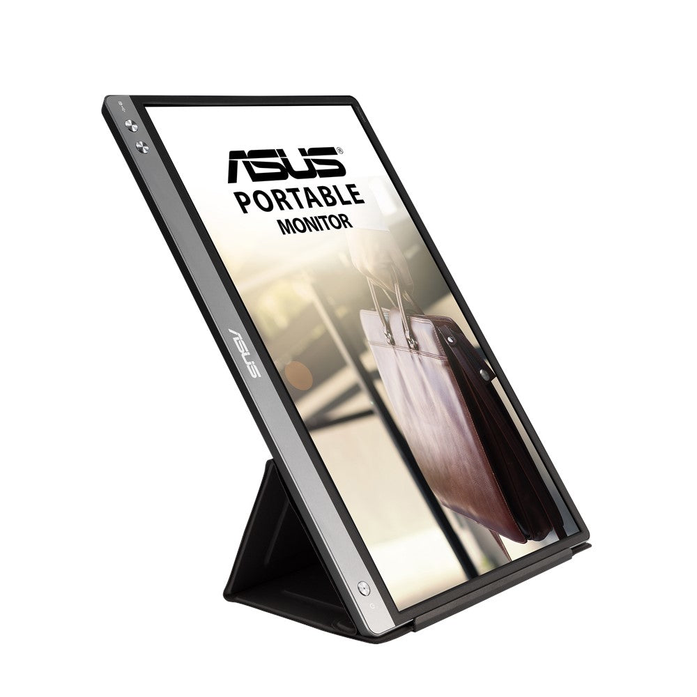 ASUS ZenScreen MB14AC – Portabler Monitor, 14", 1920 × 1080 (Full HD), USB, Grau