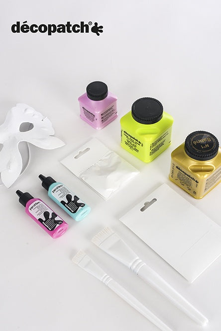 Décopatch Kleber & Lack Paperpatch – Seidenmatt, auf Wasserbasis, 180 ml, für Papier u. a., PP150AO