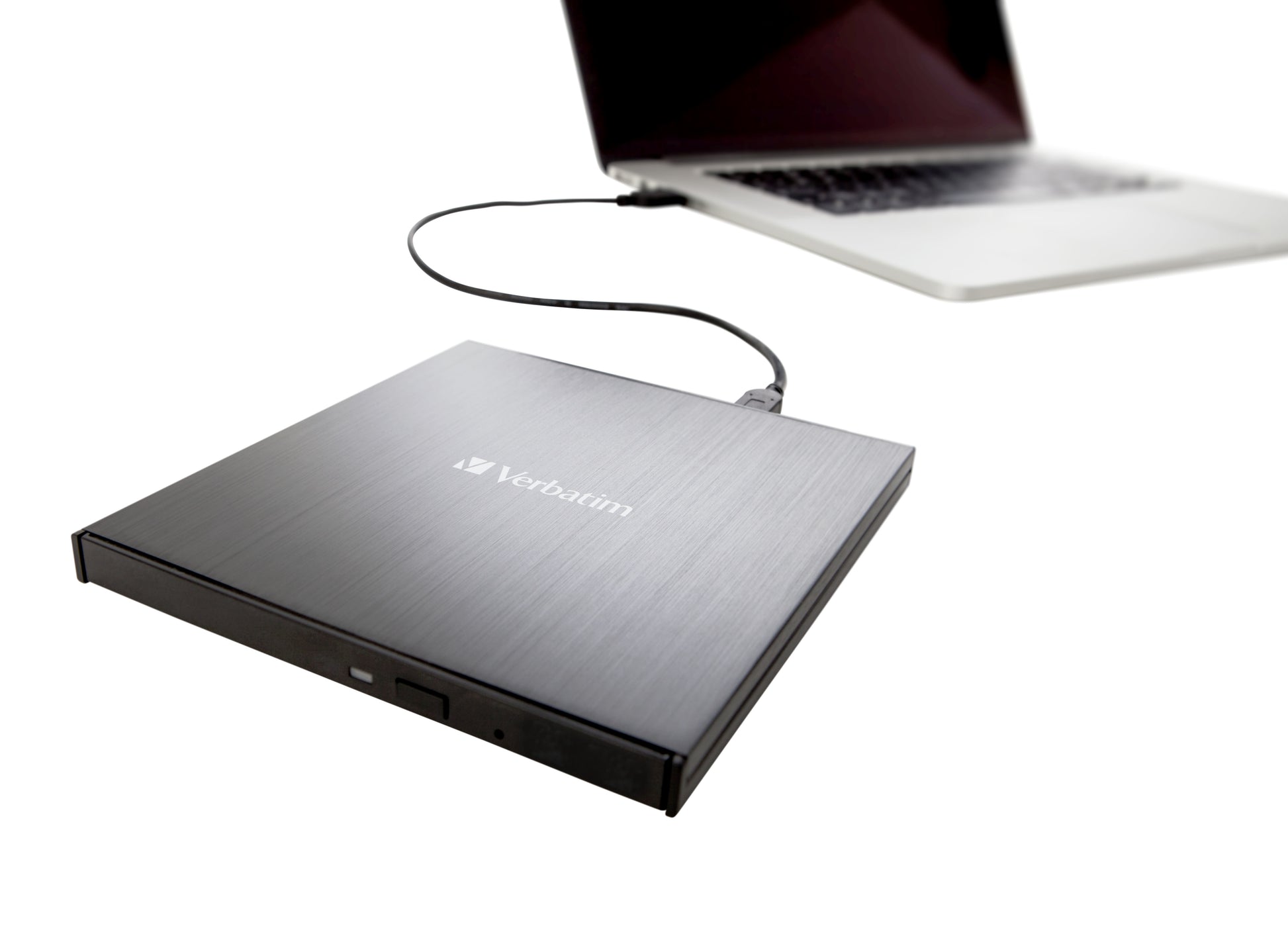 Verbatim Externes CD/DVD-Brenner, USB-C 3.2 Gen 1, 1,5 Gbit/s