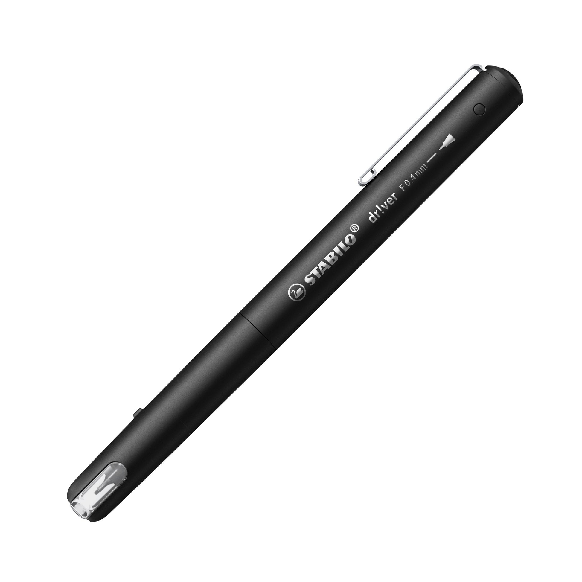 STABILO drver Fineliner – 0,4 mm, schwarz, 1 Stk.