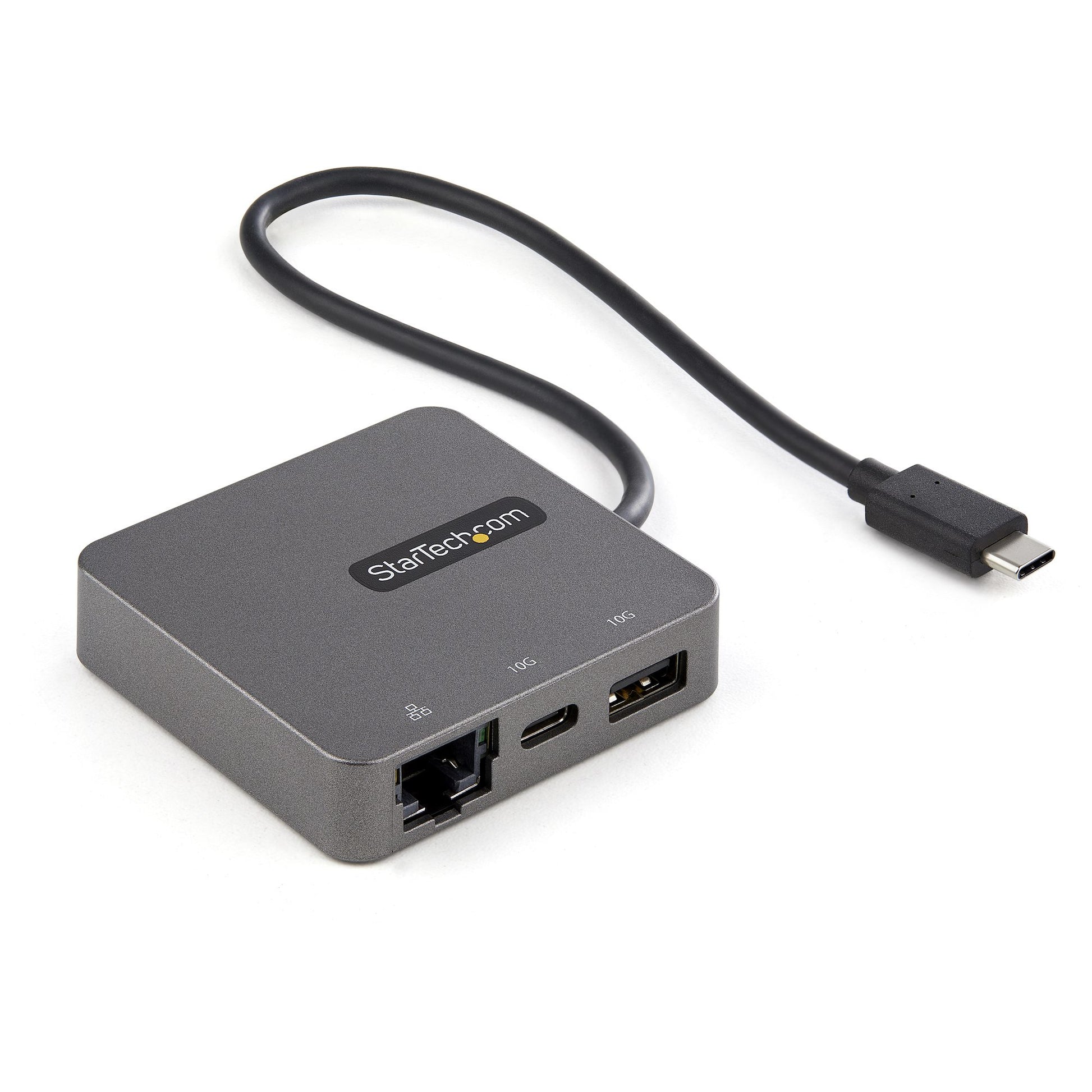 StarTech.com Multiport-Adapter – USB-C, 1× HDMI, 1× VGA, 1× USB-A, GbE, für Windows/Mac/ChromeOS