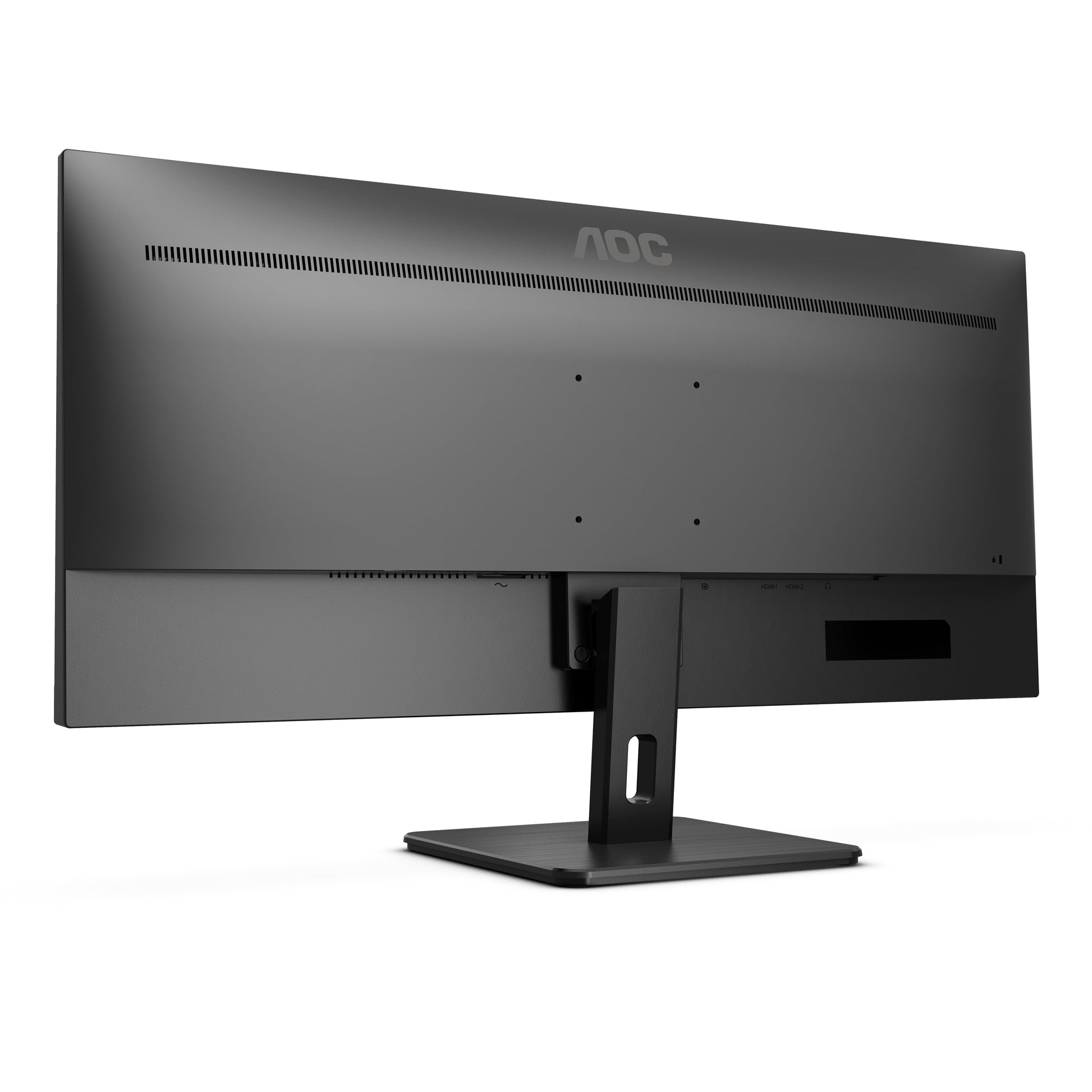 AOC Monitor, 34", 3440 × 1440, VA, 100 Hz, 300 cd/m², Adaptive Sync, VESA 100 × 100, Schwarz
