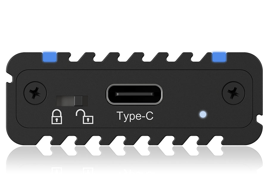 ICY BOX IB-1824ML-C31 – 1-Bay M.2-SSD-Gehäuse – NVMe PCIe 3.0, USB 3.2 Gen 2 (10 Gbit/s)