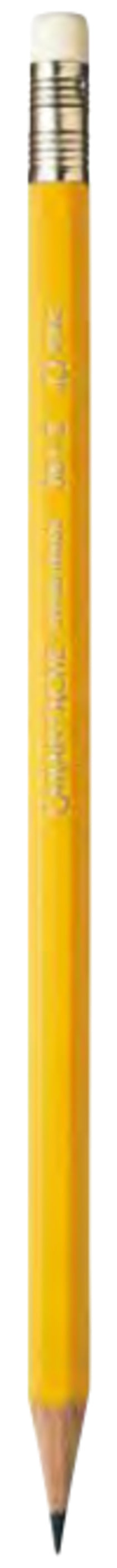 Caran d-Ache Caran d’Ache Bleistift mit Radierer HB, Mine Ø 2,1 mm, Gelb