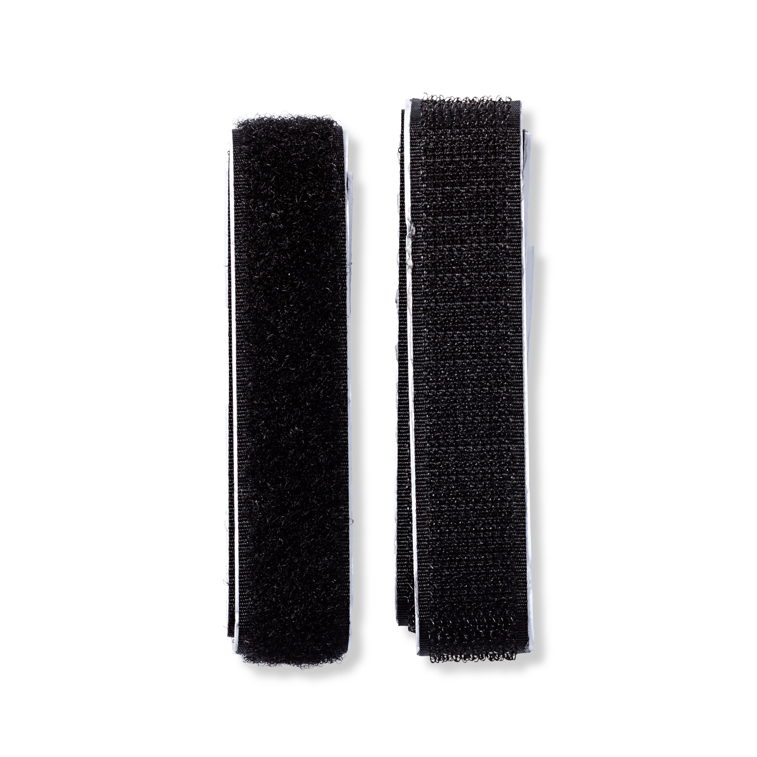 Prym Klettband 20 mm × 1,2 m – selbstklebend, Polyamid, schwarz, 1 Stück
