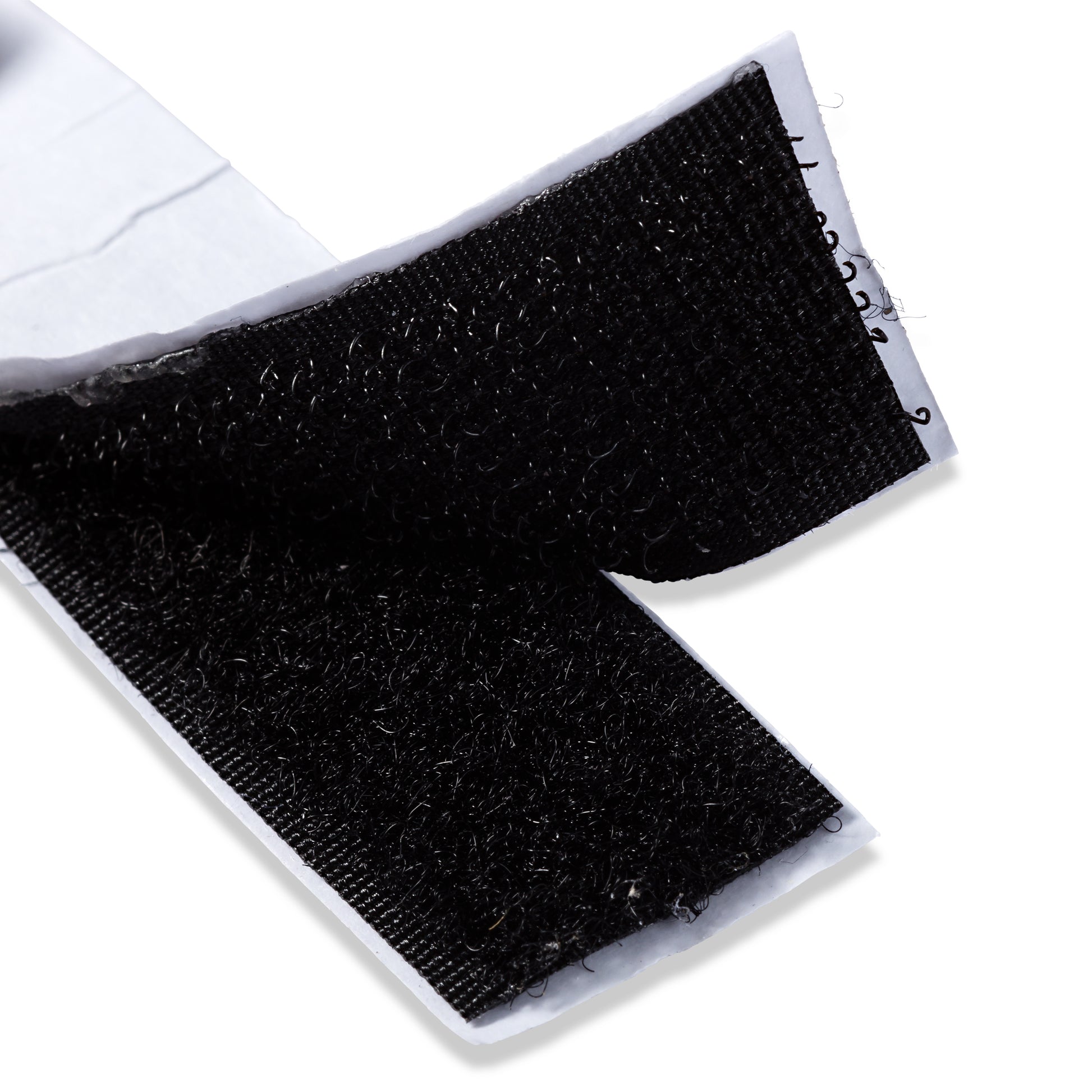 Prym Klettband 20 mm × 1,2 m – selbstklebend, Polyamid, schwarz, 1 Stück