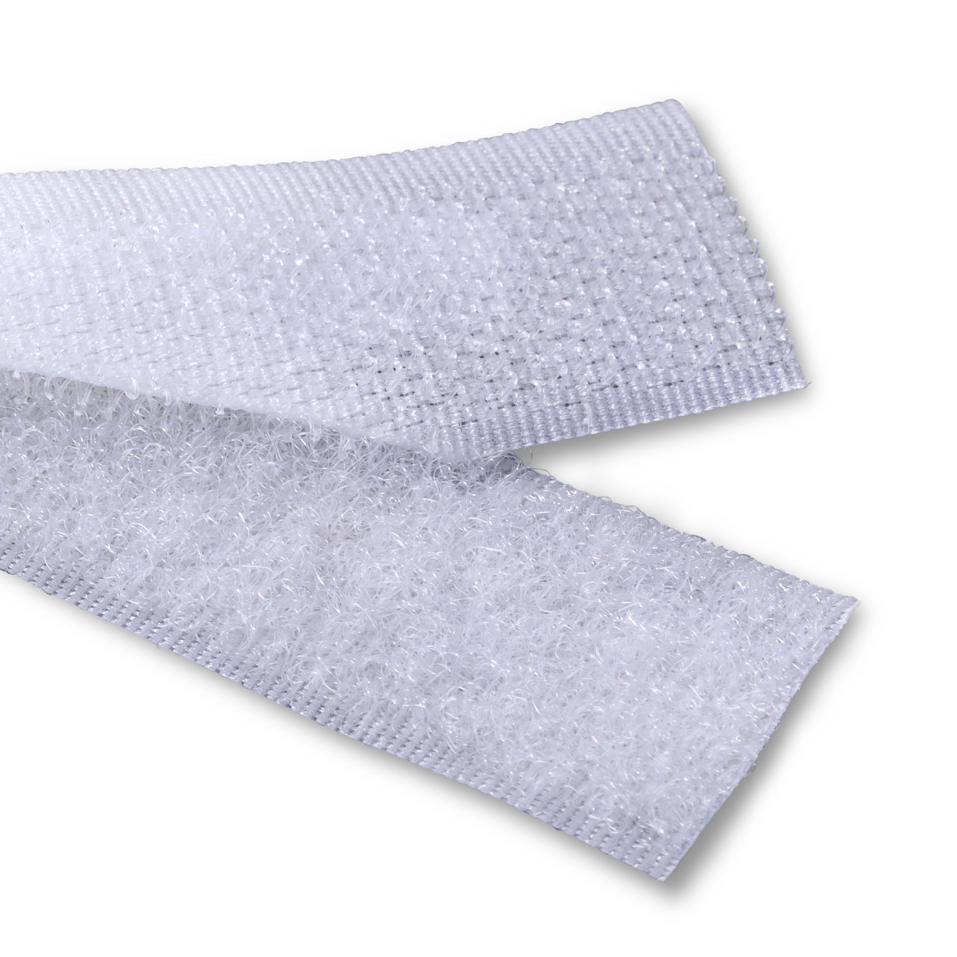 Prym Klettband 20 mm × 1,2 m – selbstklebend, Polyamid, Weiss, 1 Stück