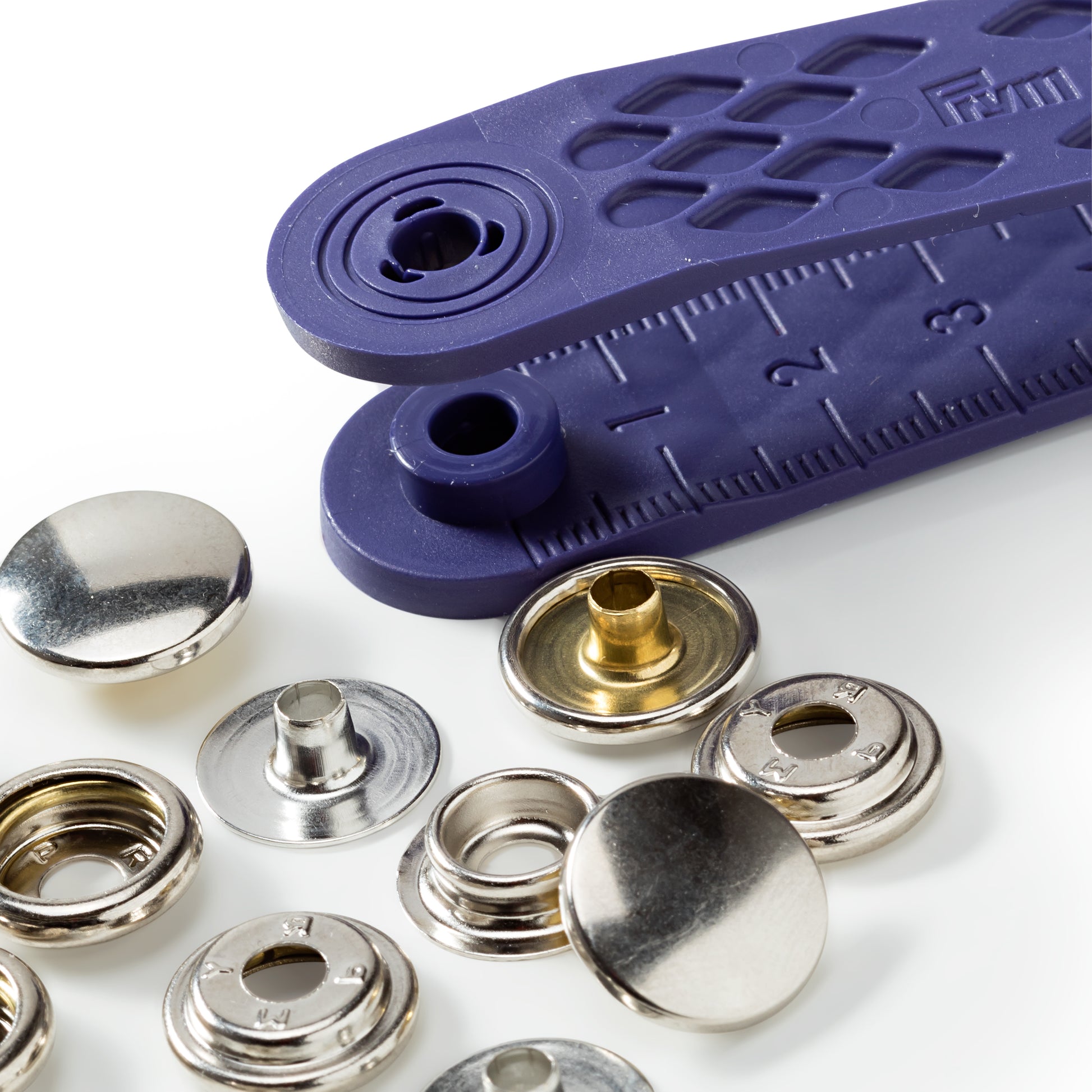 Prym Ösen Ø 15 mm – Metall, brüniert, schwarz, 10 Stück