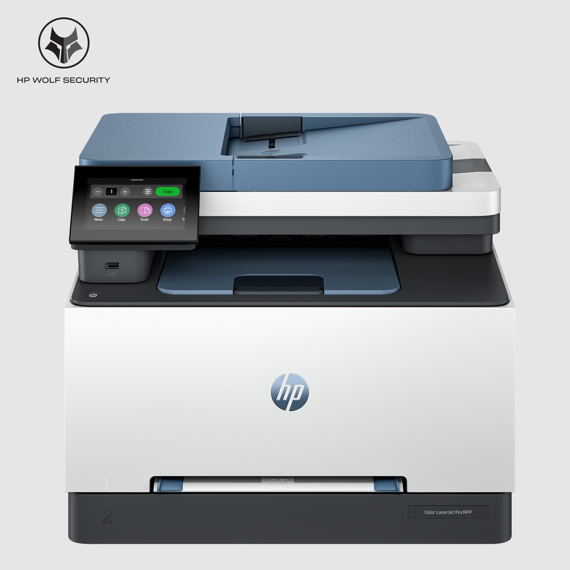 HP Color LaserJet Pro 3302FDW – Farbiges Laser-MFP A4, 4-in-1 – USB/WLAN – Duplex, ADF – 25 Seiten/Min. S/W