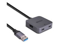 Lindy USB-Hub – USB-A, 2× USB-A, 2× USB-C