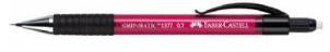 Faber-Castell Grip Matic Druckbleistift – 0,7 mm, rot